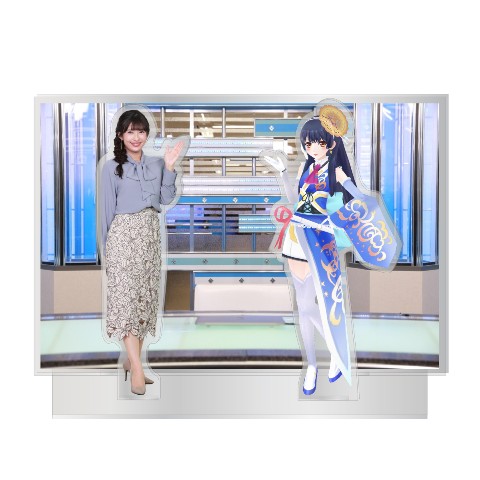 ウェザーロイドAiri×山岸愛梨】アクリルスタンド スタジオアップ / vvstore