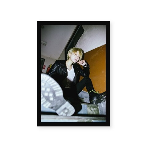 【マキセ】ステッカー カラー金髪靴