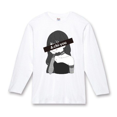 【ちゆう】&chi-youロンTホワイト　L