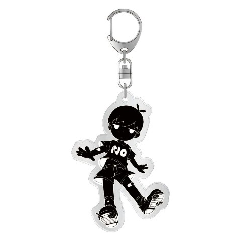 【NOEYEBROW】アクリルキーホルダー　ブラック