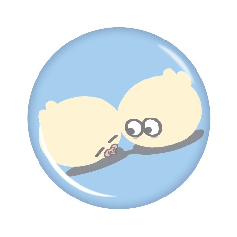 【ズミ】缶バッジBABUP(ばぶぴ)