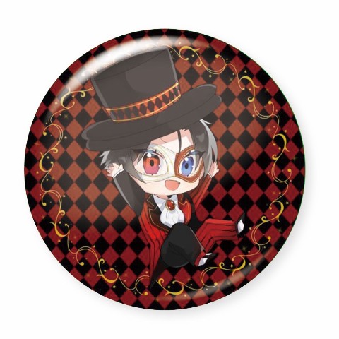 【黒川クロム】缶バッジ ミニキャラ