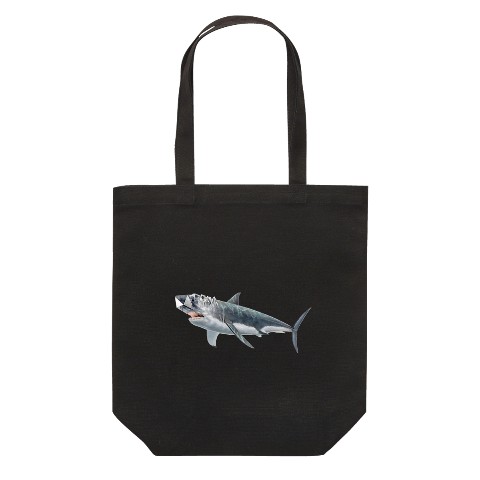 【安部祐一朗】トートバック　サメ×クリスタル