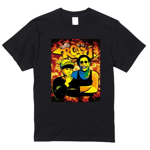 【Rofu】 Tシャツ ブラック  XL