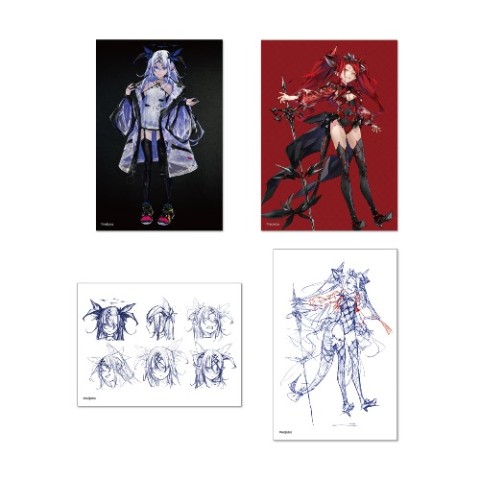 【redjuice】ステッカー4種セット