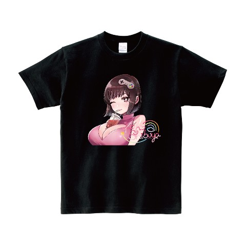 【澁谷果歩×野澤ゆき子】Tシャツ（BK）Mサイズ