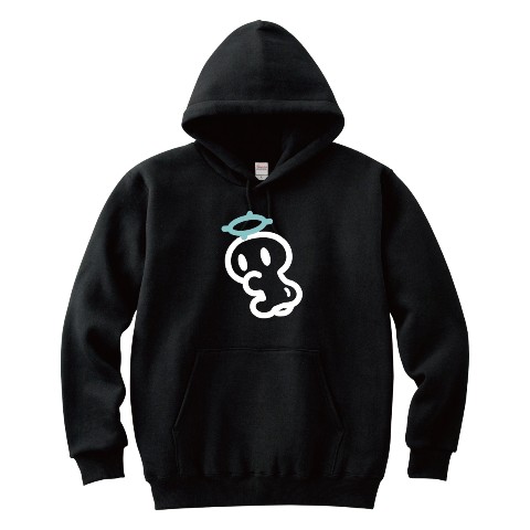 【Mili】 書き下ろし　パーカー BK  M