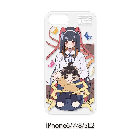 熊野プラン】ムカデちゃんiPhone6/7/8/SE2ケース クリア / vvstore