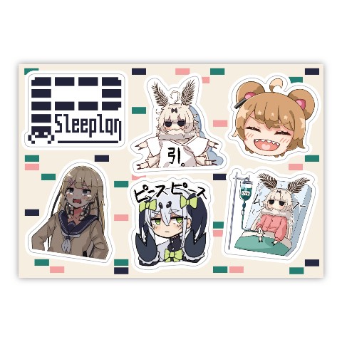 【熊野プラン】ステッカーシート