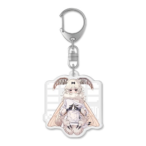 【熊野プラン】アクリルキーホルダー　カイコちゃん