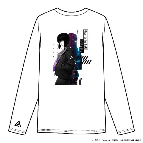 攻殻機動隊 SAC_2045』 ロングスリーブTシャツ ホワイト（Mサイズ） / vvstore