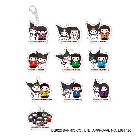 【いぎなり東北産×クロミ】アクリルキーホルダー≪単品≫（全10種ランダム）