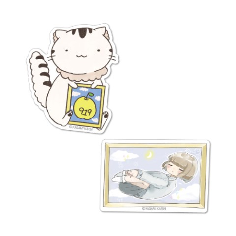 【各務華梨】ステッカーセット