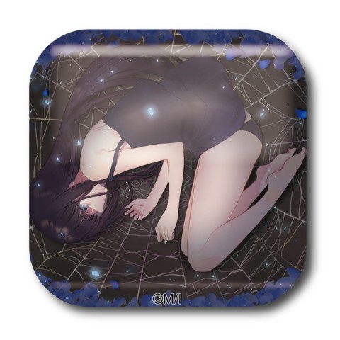 【きたない君がいちばんかわいい】スクエアバッジ　愛吏（B）