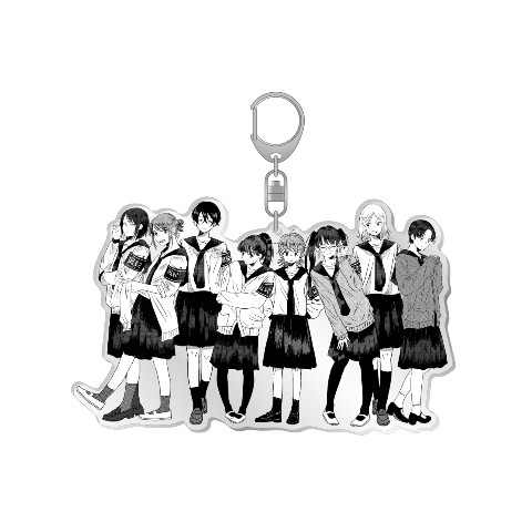 【いくたはな『鬼と夜明け　前夜』】風紀委員アクリルキーホルダー