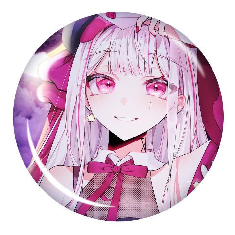 【Dear:×xoco】キャラバッジ　リボン