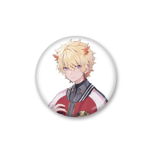 【身に覚えはありませんが鬼になってしまったようです。×とりの】ラウンドバッジ『えんちょう。』等身（WH）