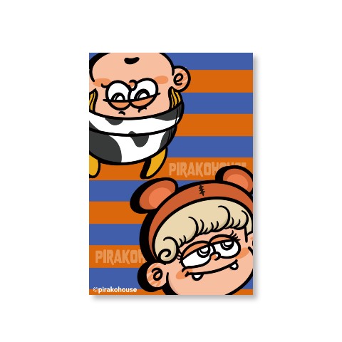 Pirako】ポストカードセット～Pirako Postcard set / vvstore