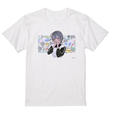 【うおみ】Tシャツ　白　Lサイズ