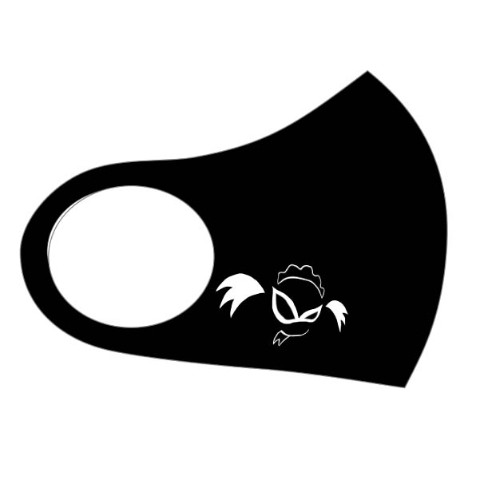 【はやもこ】マスク　黒ver.