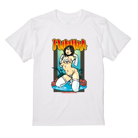 【鈴木ふみ奈】Tシャツ　ホワイト　XL