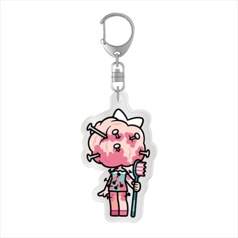 【ォ逅×タカハシユリ】 アクリルキーホルダー 釘女