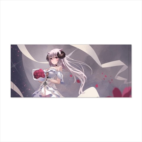 【羊娘めめ】フェイスタオル