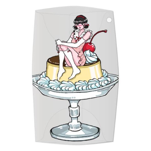 【マツヤマイカ】マルチケース　プリンちゃん