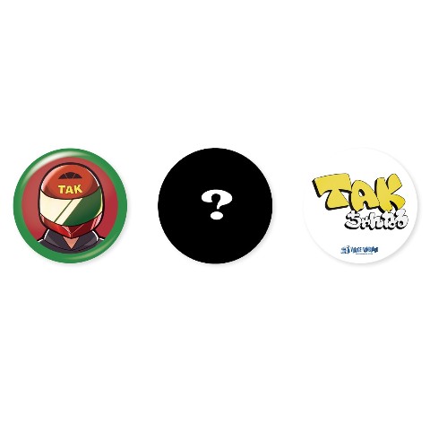 【TAKちゃんねる】トレーディングキャラバッジ≪単品≫（全3種ランダム）