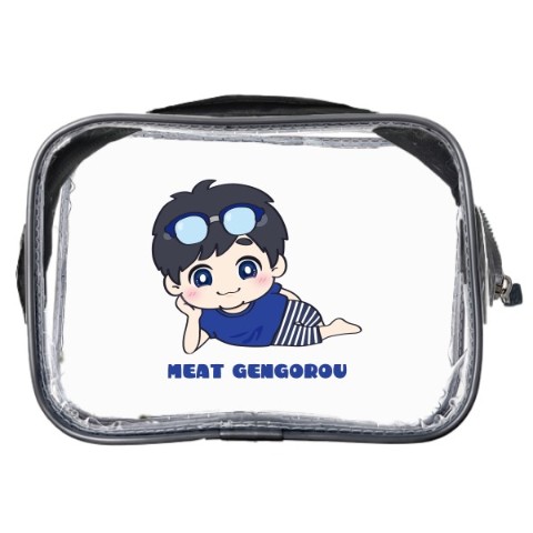 【ミート源五郎】 ビニールポーチ（イラスト）