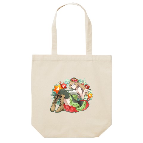 【しぇいど】キャンパストートバッグ ナチュラル