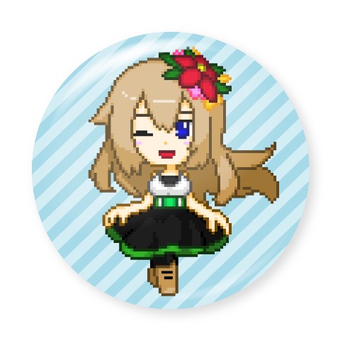 【しぇいど】缶バッジ 正面