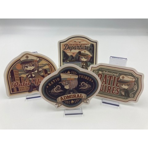 【ラティオ・ユィリス】トレーディングステッカー≪セット≫（全4種）