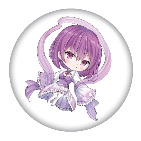 【YuuRi】缶バッジ ミニキャラ 羽衣