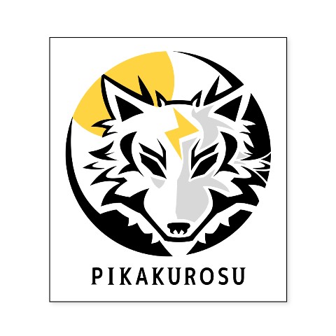 【ピカクロス】ステッカー（スクエア型）