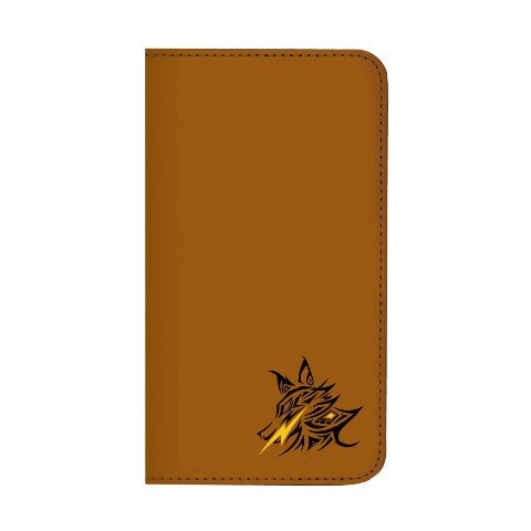 【ピカクロス】スライド式手帳型スマホケース（ロゴ単体）