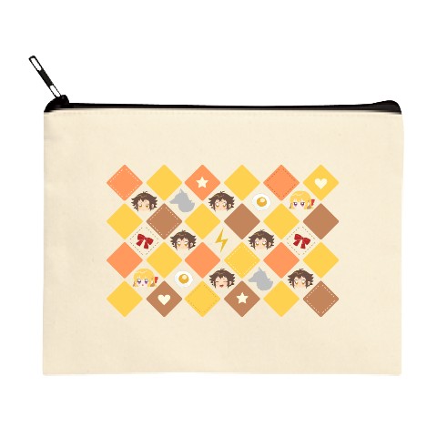 【ピカクロス】キャンバスフラットポーチ