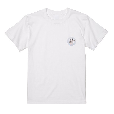 【騒音のない世界】Tシャツ ギターホワイト（Mサイズ）