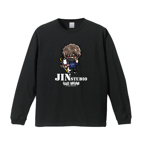 【JINstudio】ロンT BK（XLサイズ）