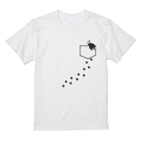 【犯罪学教室のかなえ先生】Tシャツ WH パトちゃん(Mサイズ)