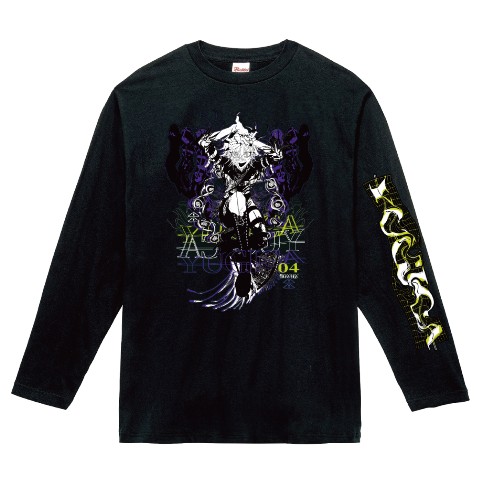 【ユギカ×くろうめ】ロングスリーブTシャツ ユエイル（Lサイズ）