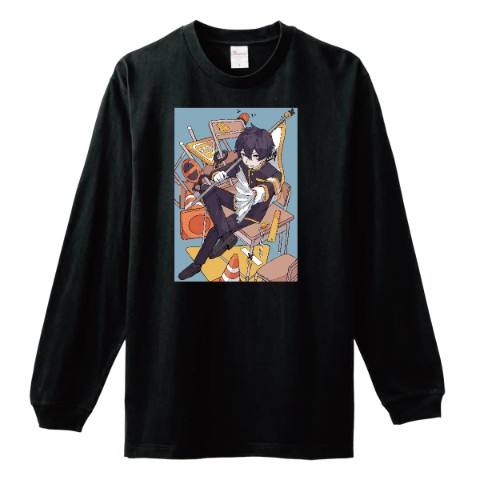 【粛正罰丸×ともじゃ】ロングスリーブTシャツ（XLサイズ）