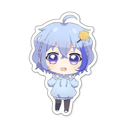 【陽咲まひる】ステッカー デフォ