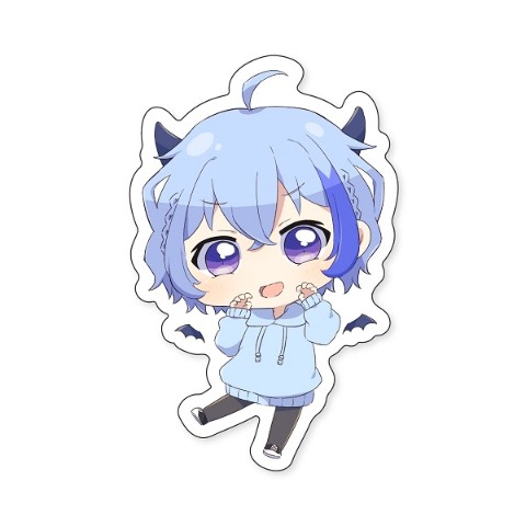 【陽咲まひる】ステッカー デビル