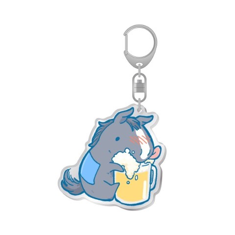 【ナト】アクリルキーホルダー（ビールUMA）