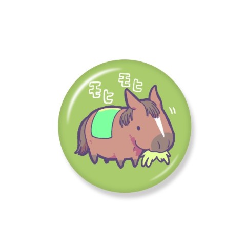 【ナト】缶バッジ（モグモグUMA）