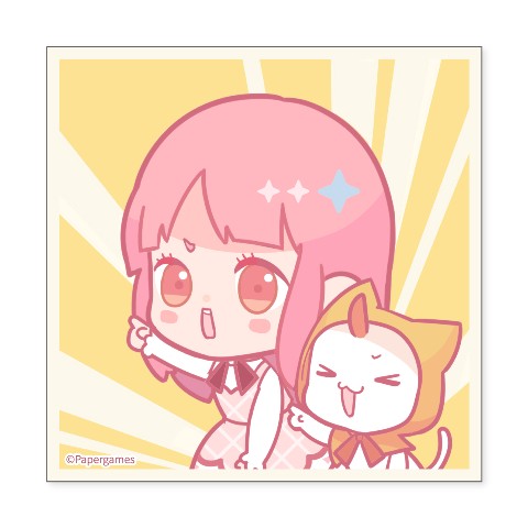 【シャイニングニキ】ステッカー がんばれ