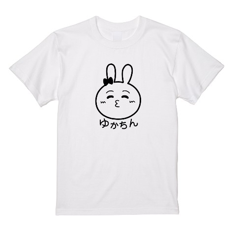 大坪由佳×リズ】Tシャツ WH ゆかちん（Sサイズ） / vvstore