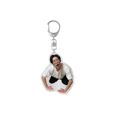【終わった人】アクリルキーホルダー dogeza