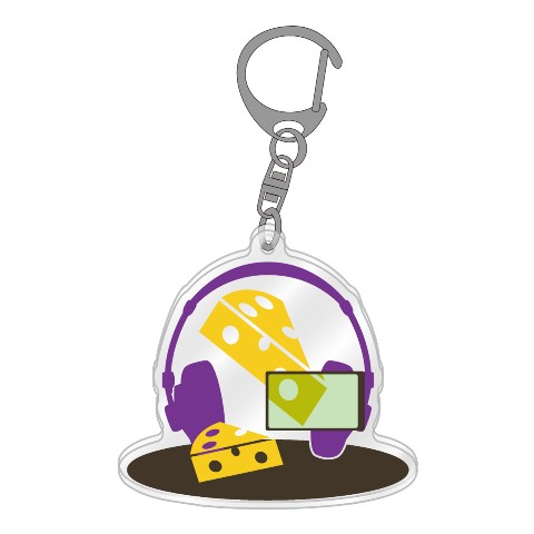 【スナパイ】アクリルキーホルダー カラフル